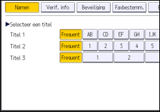 Afbeelding van bedieningspaneel