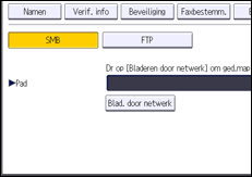 Afbeelding van bedieningspaneel