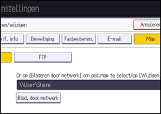 Afbeelding van bedieningspaneel