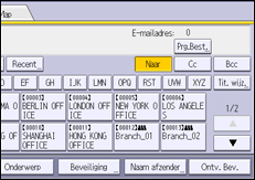 Afbeelding van bedieningspaneel