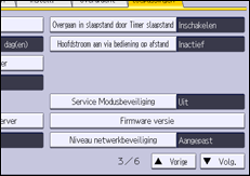 Afbeelding van bedieningspaneel