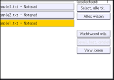 Afbeelding van bedieningspaneel