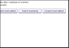 Illustrasjon av betjeningspanelet