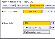 Ilustracja ekranu panela operacyjnego