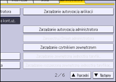 Ilustracja ekranu panela operacyjnego
