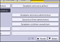 Ilustracja ekranu panela operacyjnego