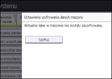 Ilustracja ekranu panela operacyjnego