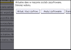 Ilustracja ekranu panela operacyjnego