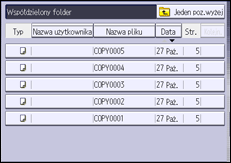 Ilustracja ekranu panela operacyjnego
