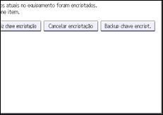 Ilustração do ecrã do painel de operação
