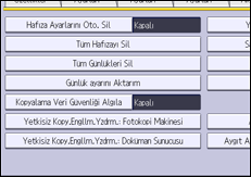 İşlem paneli ekran çizimi