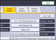 İşlem paneli ekran çizimi