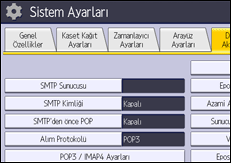 İşlem paneli ekran çizimi
