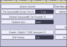 İşlem paneli ekran çizimi