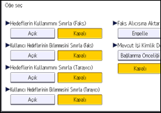 İşlem paneli ekran çizimi