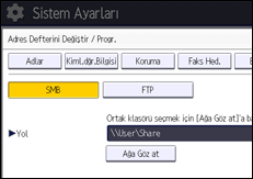 İşlem paneli ekran çizimi