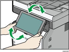 Contorl panel illustration