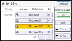 Abbildung Bedienfeld-Display