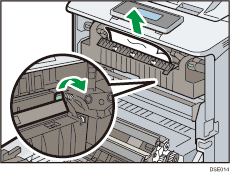 Illustratie van de printer