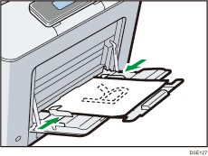 Illustratie van de handinvoer