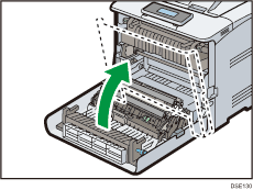 Illustratie van de printer