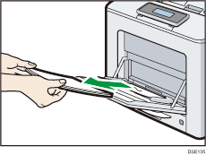 Illustratie van de printer