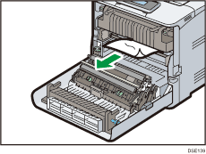 Illustratie van de printer