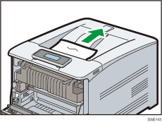 Illustratie van de printer