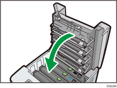 Illustratie van de printer