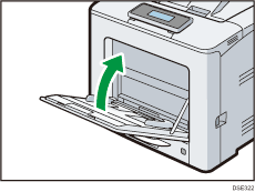 Illustratie van de printer