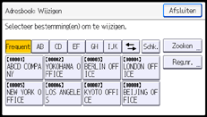 Afbeelding van bedieningspaneel