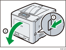Ilustrace tiskárny
