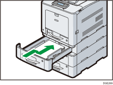 Illustration af printer