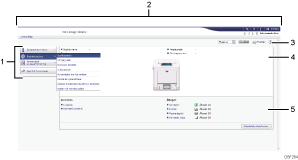 Webböngésző ábrája számozott illusztráció
