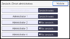 Ilustracja ekranu panela operacyjnego