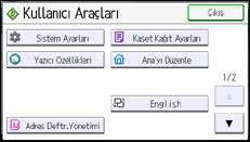 İşlem paneli ekran çizimi