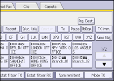 Il·lustració de pantalla del panell d'operacions