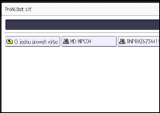 Ilustrace displeje ovládacího panelu