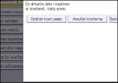 Illustration af display på betjeningspanelet
