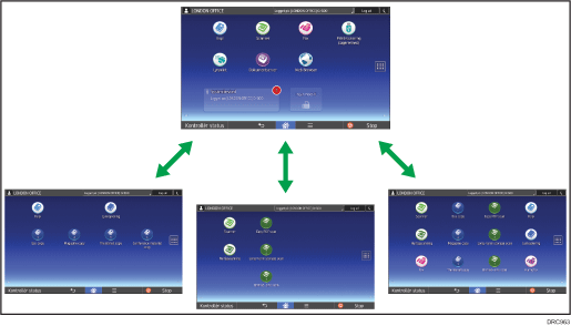Illustration af tilpasning af startside
