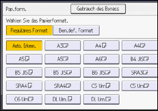 Abbildung Bedienfeld-Display