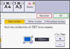 Abbildung Bedienfeld-Display