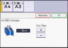 Abbildung Bedienfeld-Display