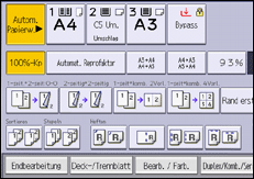 Abbildung Bedienfeld-Display