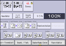 Abbildung Bedienfeld-Display