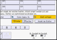 Abbildung Bedienfeld-Display