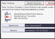 Abbildung Bedienfeld-Display