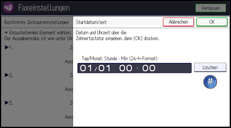 Abbildung Bedienfeld-Display
