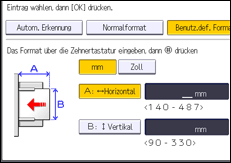 Abbildung Bedienfeld-Display