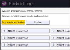 Abbildung Bedienfeld-Display